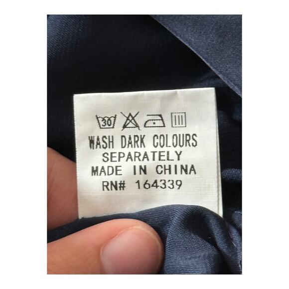 Petal + Pup dress seychelle sleeveless navy blue size 0 - DEFECT - Picture 6 of 8